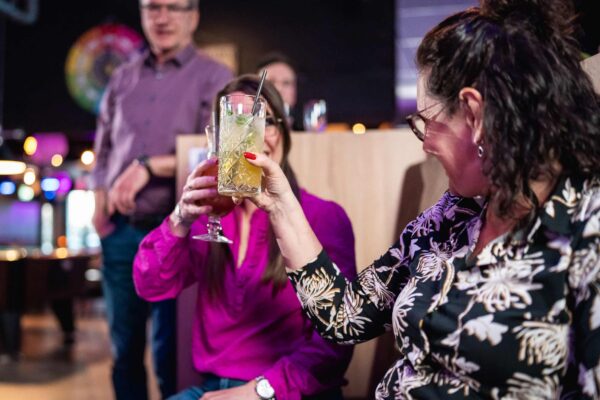 Drankjes en snacks tijdens het Bowlen